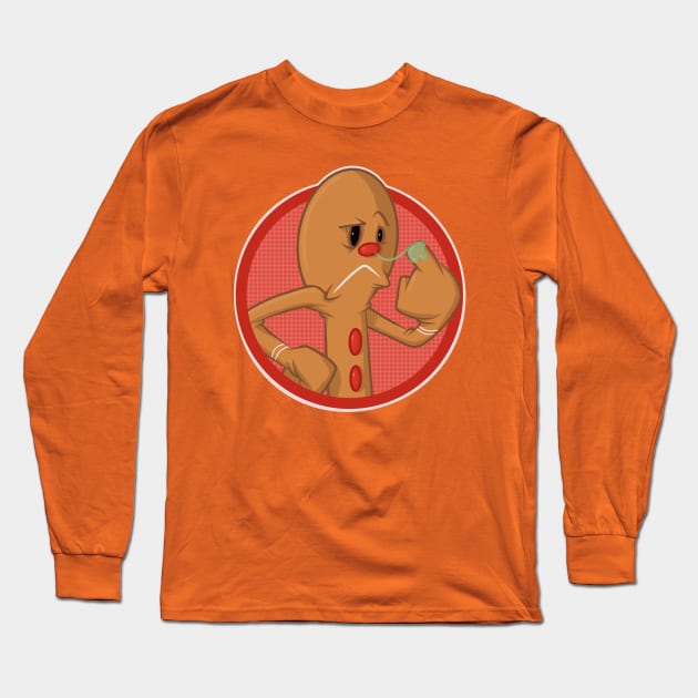 Gingerbread snot Long Sleeve T-Shirt by CoySoup